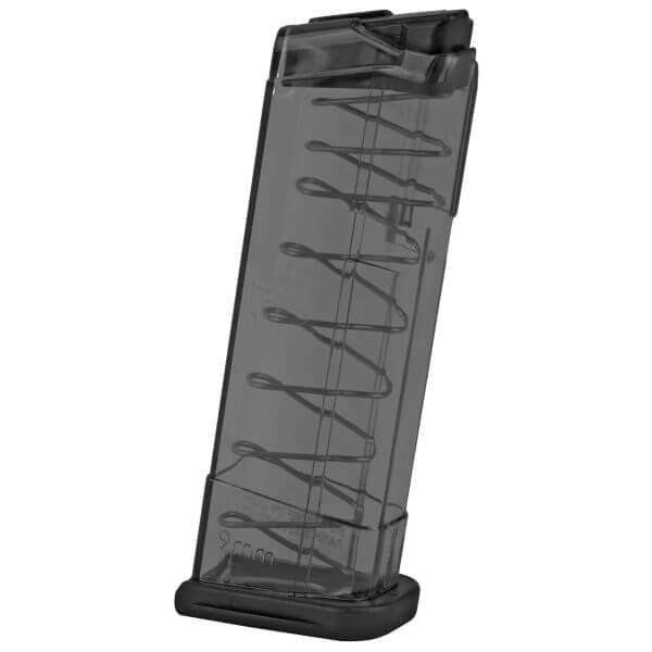 Elite Tactical Systems Group Magazine 9MM 9 Rounds Fits Glock 43 Polymer