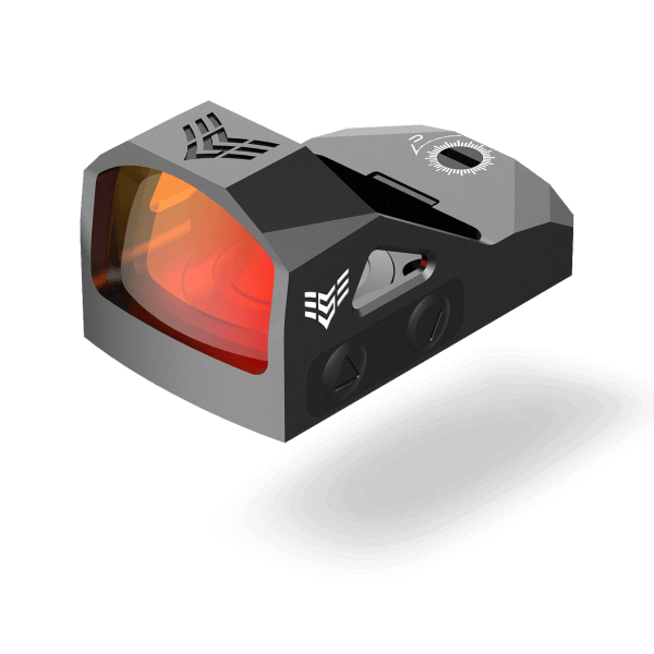 Swampfox Justice RMR 1x27 MM Micro Reflex Sight 3 MOA