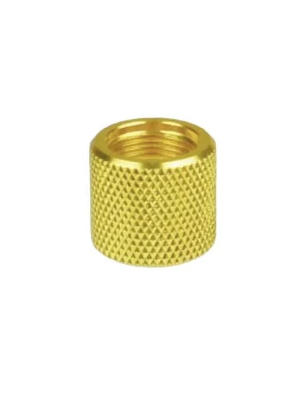 Thread Protector 1/2×28 Aluminum GOLD For 9mm Glock