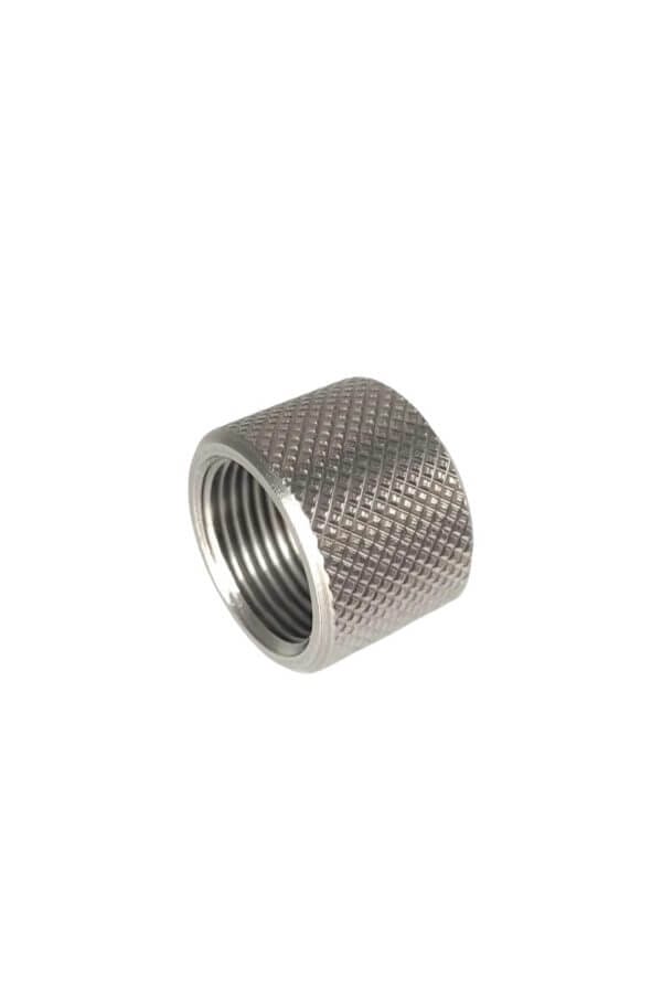 Thread Protector 1/2×28 Aluminum Anodized Silver