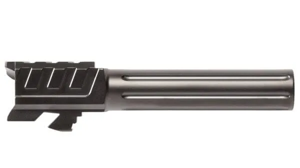 Flush Cut Crowned Fluted Serrated Breech Block Barrel
