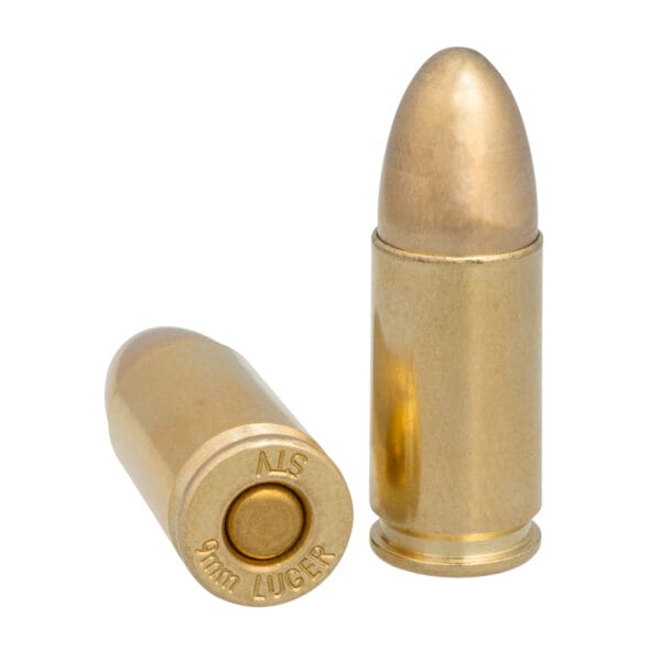 9MM 115 Grain Full Metal Jacket 50 Round Box