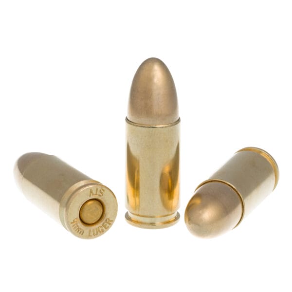 9MM 115 Grain Full Metal Jacket 50 Round Box