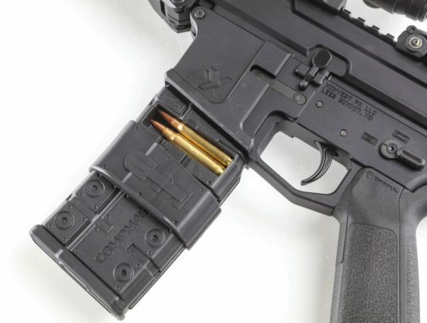 CompMag CA Compliant AR-15 Rifle Magazine 5.56/.223/.300 BLK 10 Round GEN 3