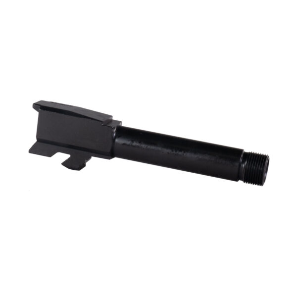 Threaded Barrel for Glock 43 Black Nitride Match Grade Drop-In Replacement