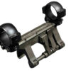 HK G3/91/93 Scope Mount Picatinny Rail + Rings | Claw Lock Swan Arm