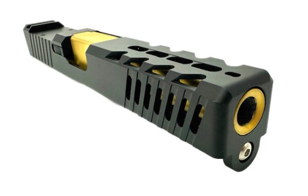 Complete RMR Cut Slide for Glock 17 Gen 1–3 | Black DLC Optics Ready