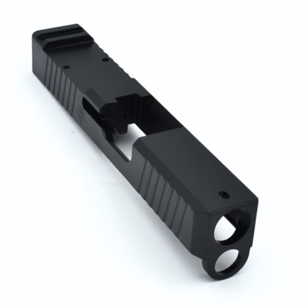 G26 Glock Compatible RMR Cut Slide Black Nitride Front Rear Serrations